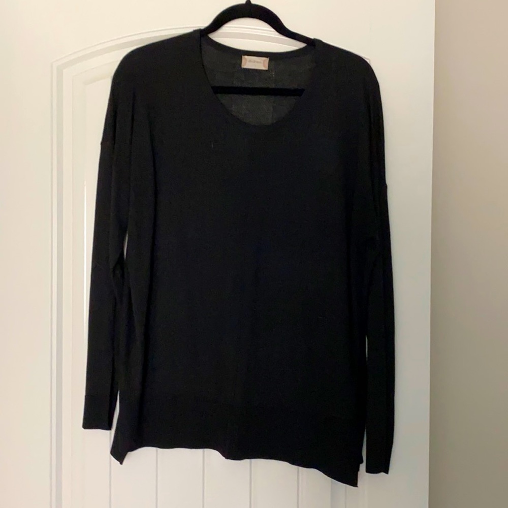 Black Lightweight Sweater